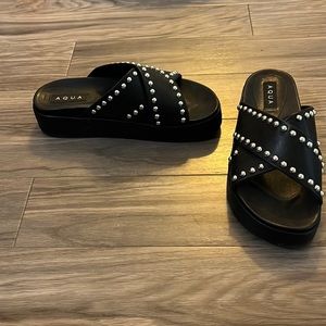 Aqua Krisa Slides (Size 8)